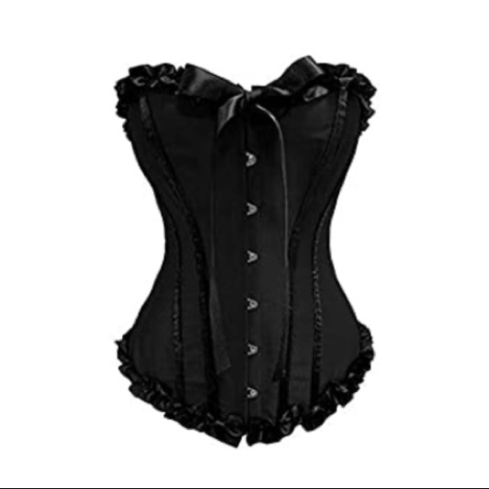 Corset lace up top